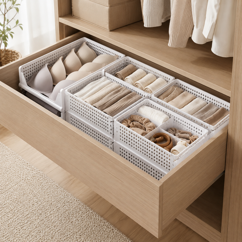 Foldable Drawer Organizer