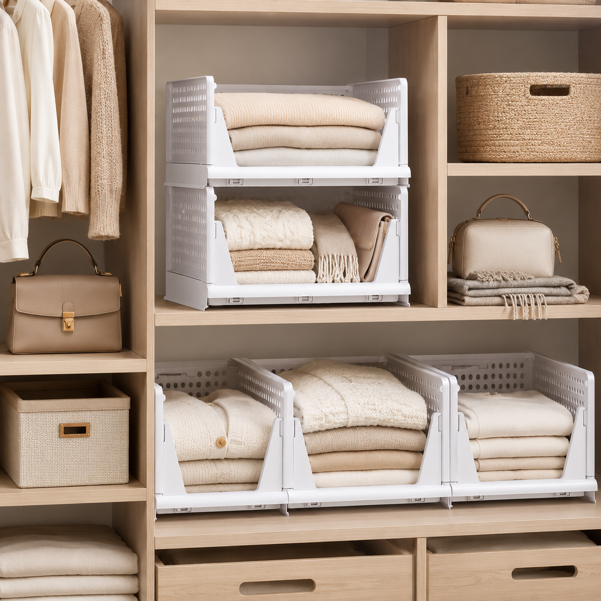 Foldable Drawer Organizer