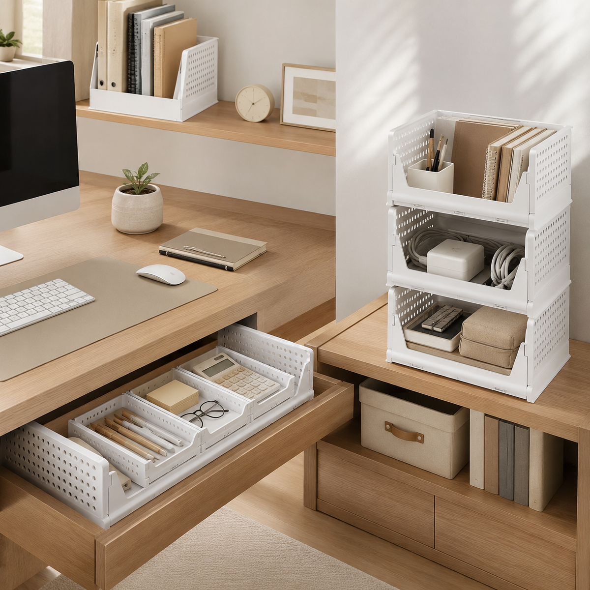 Foldable Drawer Organizer