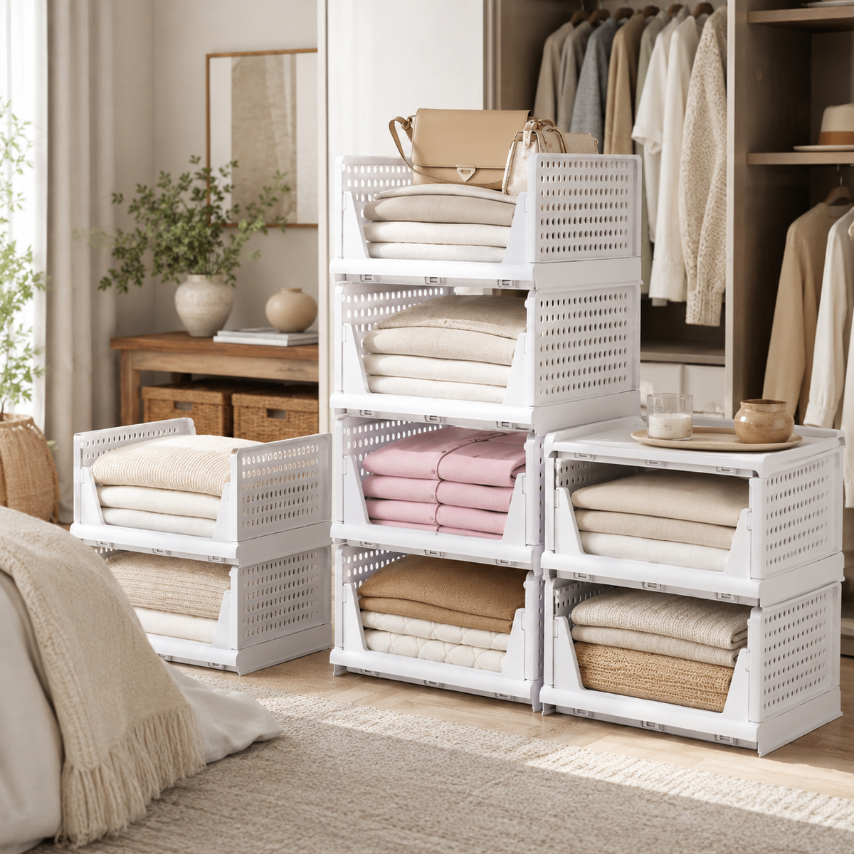 Foldable Drawer Organizer
