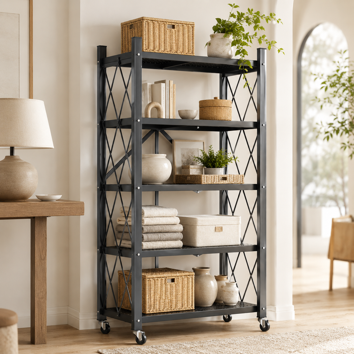 Folding Storage Shelves