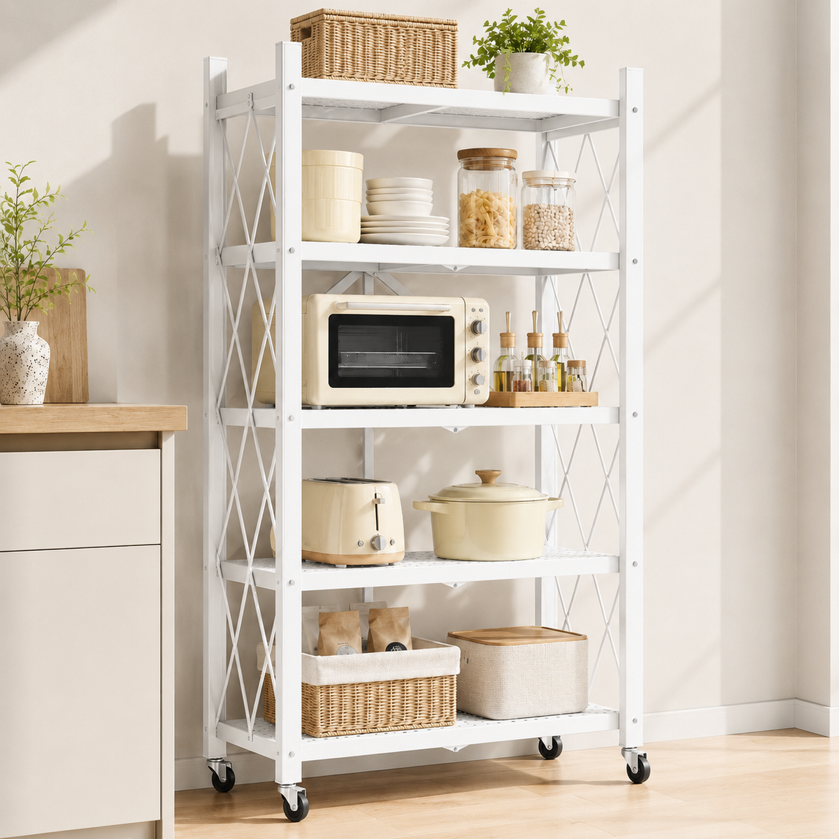 Folding Storage Shelves