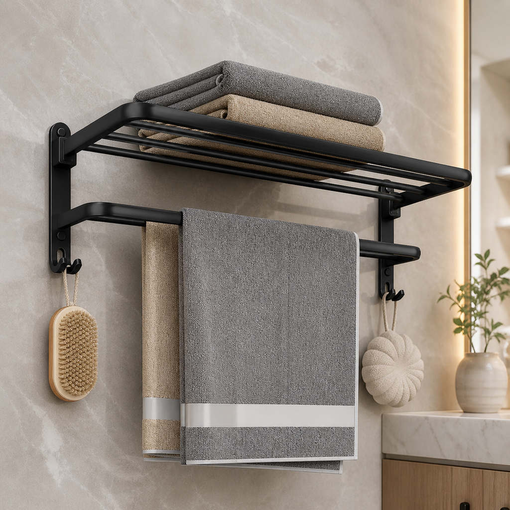 Folding Towel Rack
