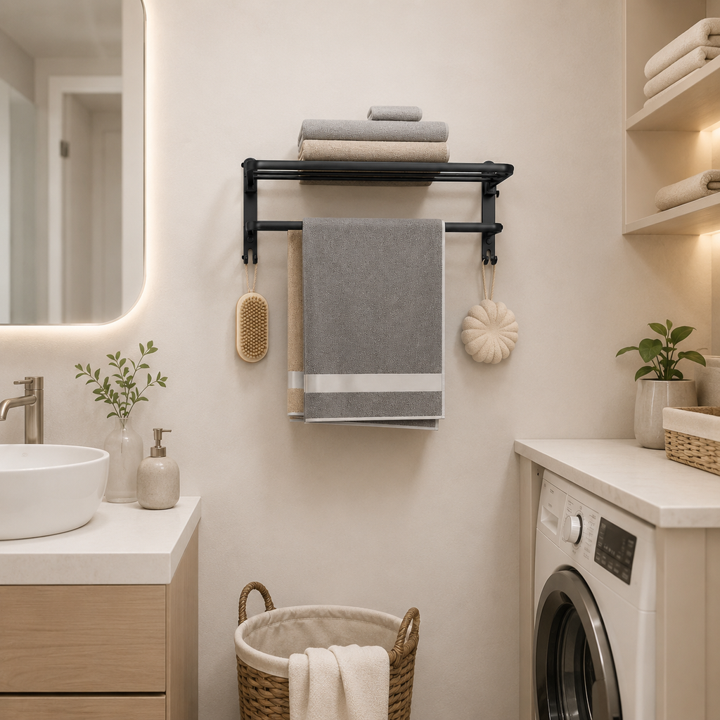 Folding Towel Rack
