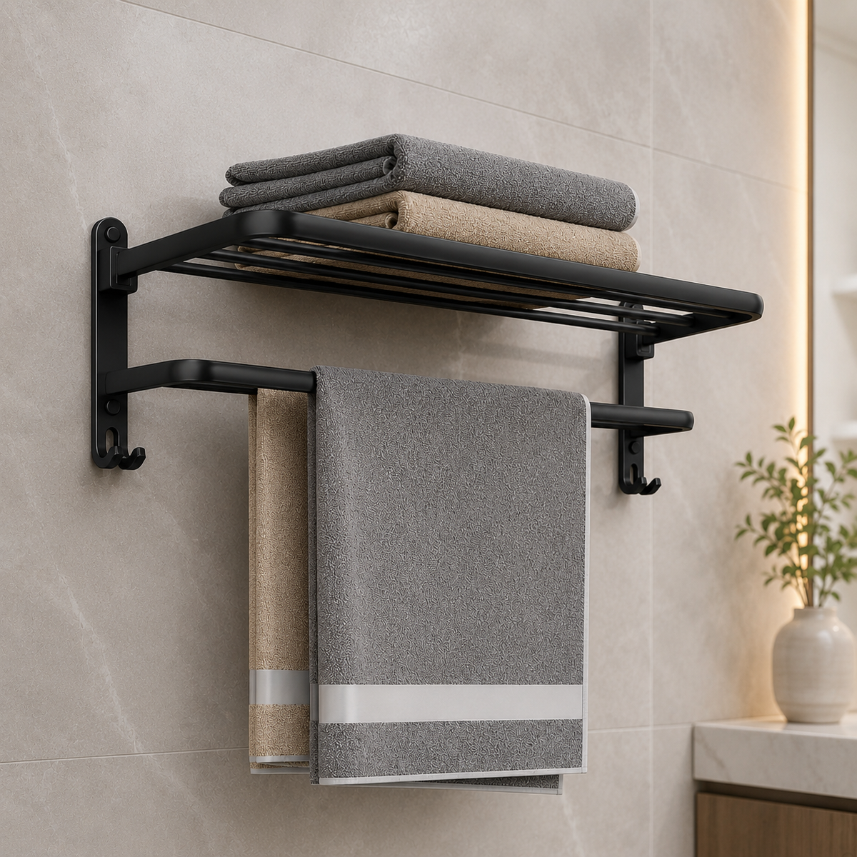 Folding Towel Rack