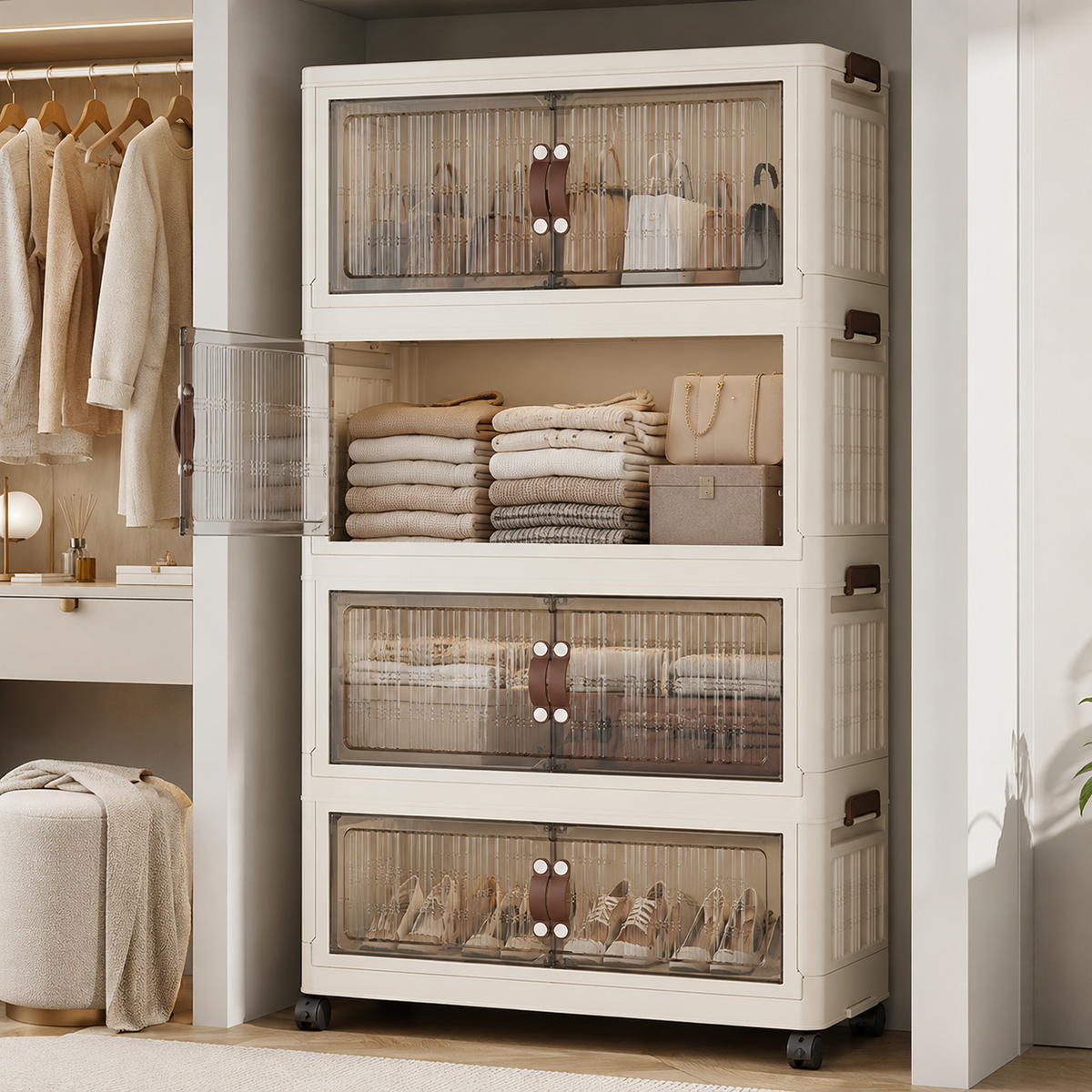 Folding Wardrobe Cabinet