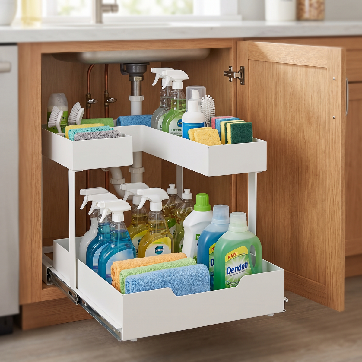 Under-Sink Pull-Out Organizer