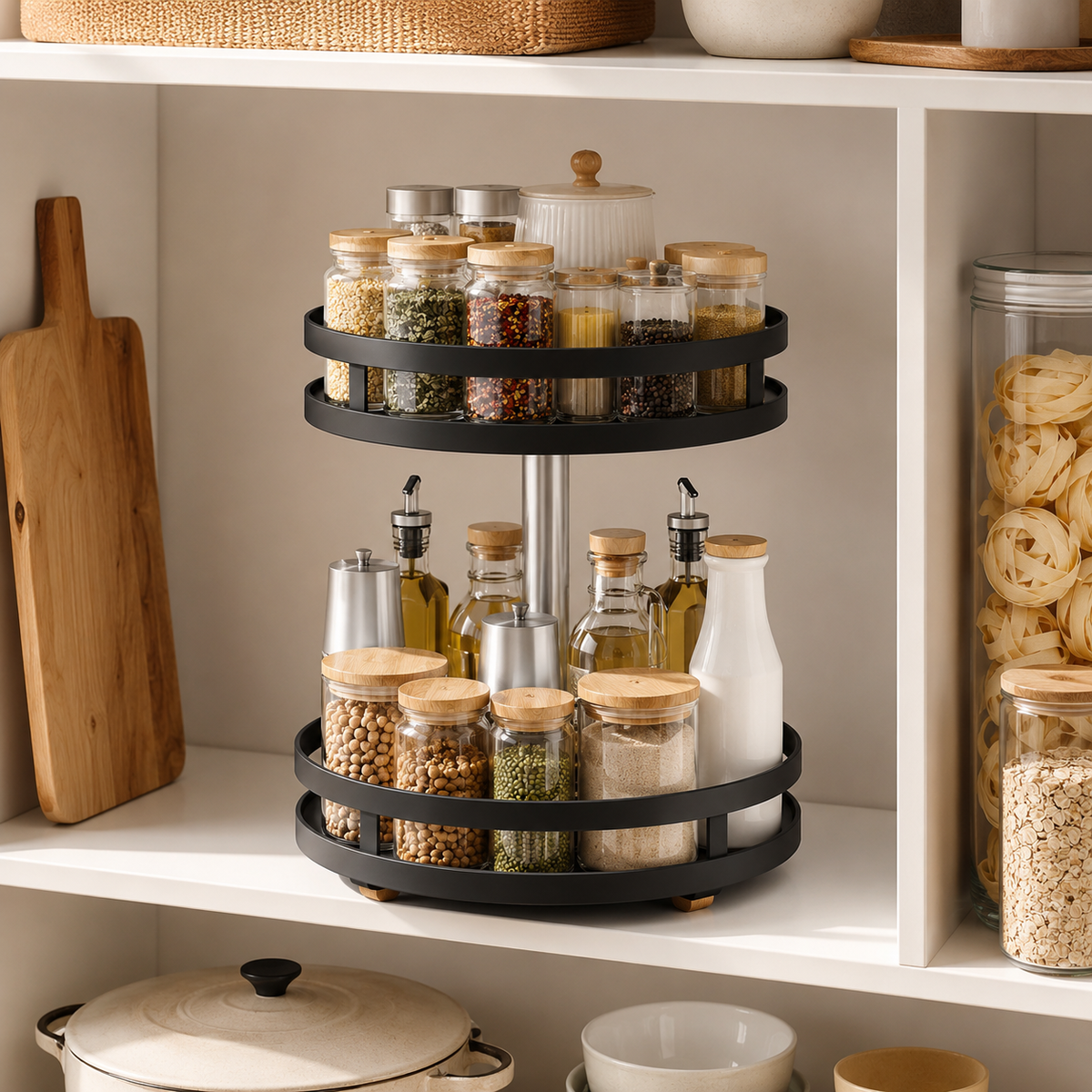 Rotating Spice Rack Turntable