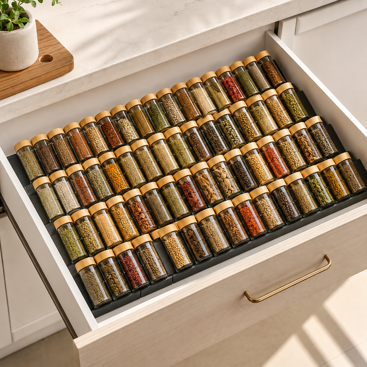 Spice Drawer Organizer