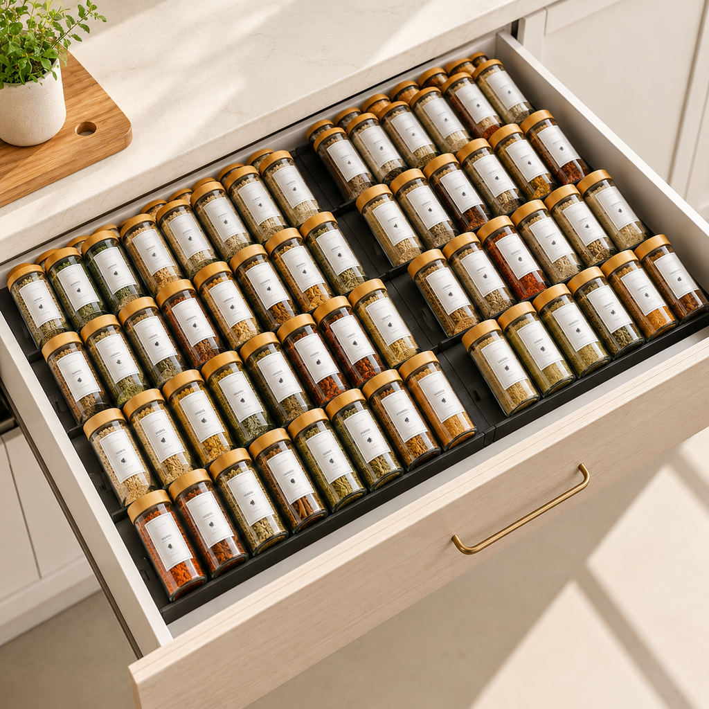 Spice Drawer Organizer