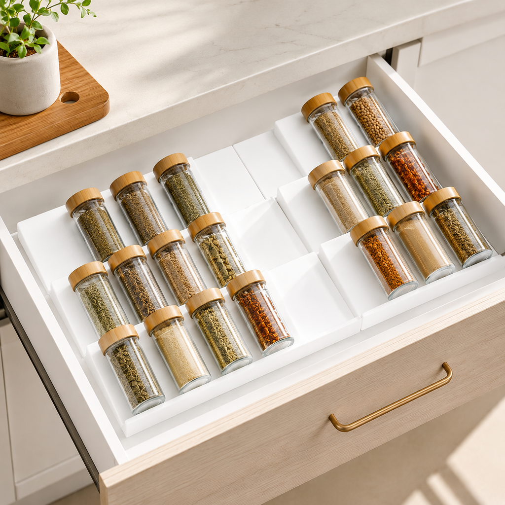 Spice Drawer Organizer