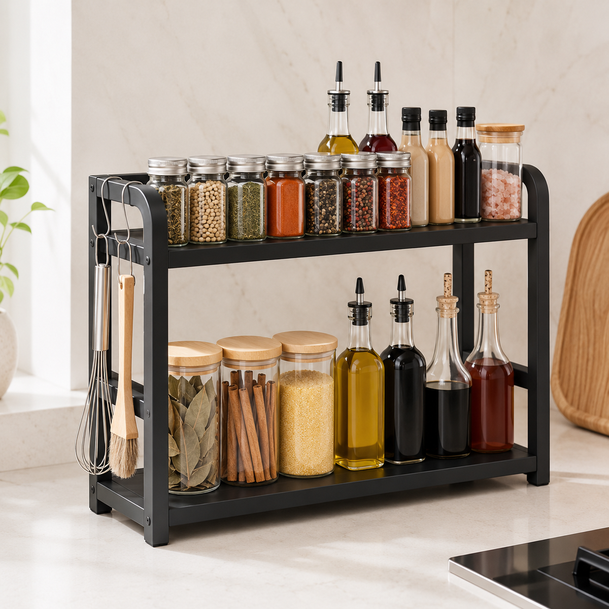 Tiered Countertop Shelf