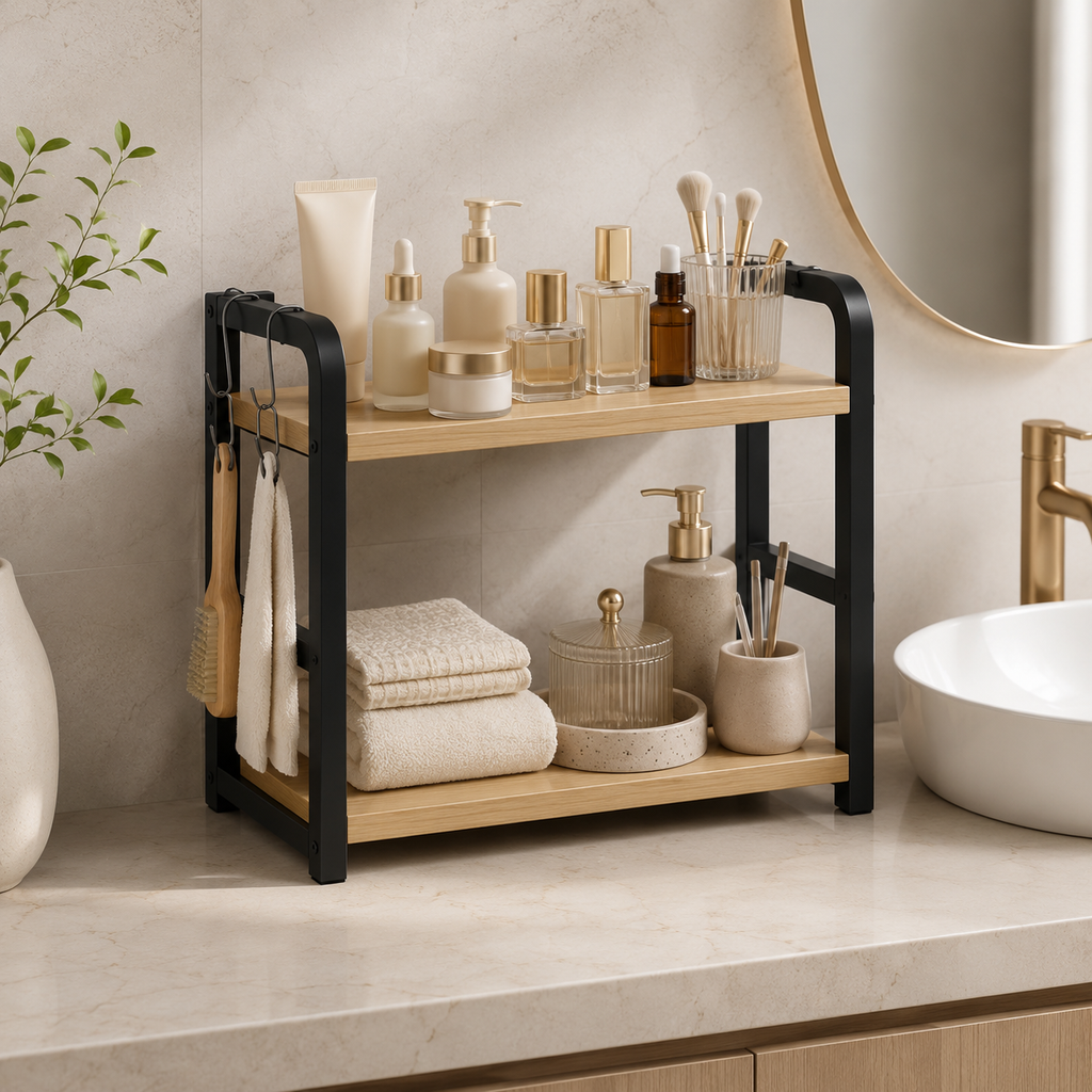 Tiered Countertop Shelf