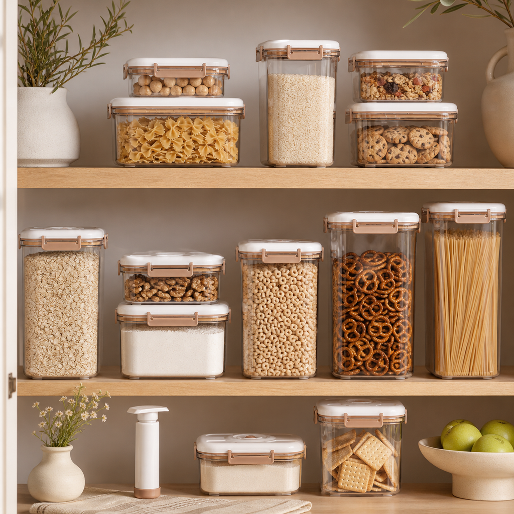 Vacuum-Seal Food Storage Container