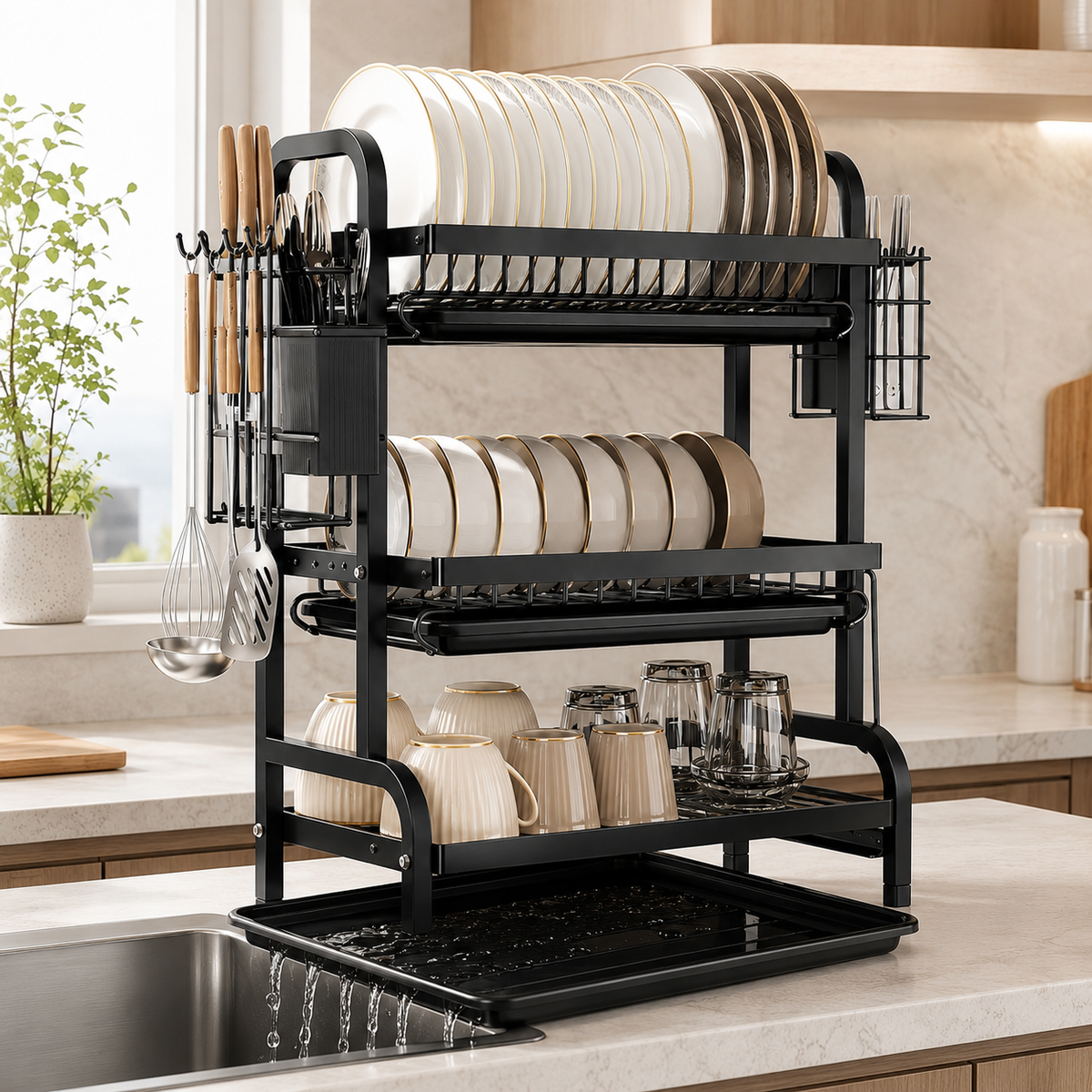 Vertical Dish Rack