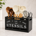 Wooden Utensil Caddy